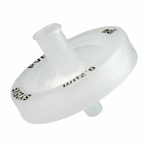 シリンジフィルター 直径25mm 0.2マイクロm 100個入 SYVF0601MNXX204