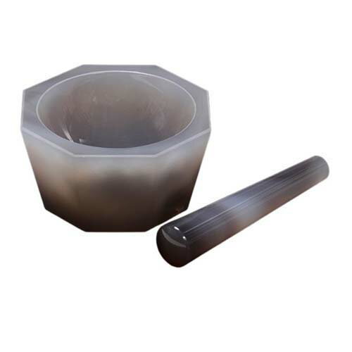 乐天商城 - メノー乳鉢 深型 直径100*直径120*43mm 乳棒付き