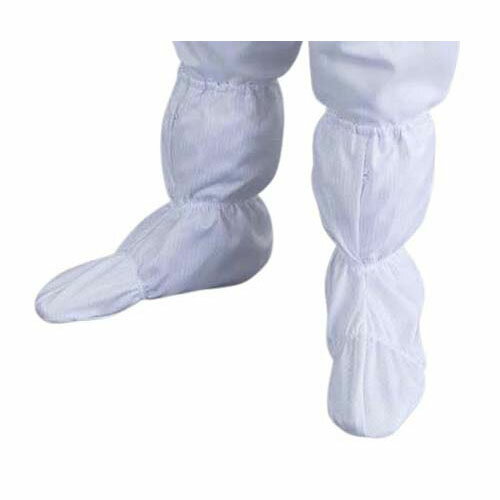 クリーンソックス ホワイト 24〜26cm 4000／A_M