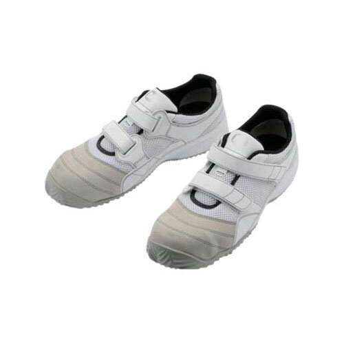 JSAA A種認定 屈曲作業向け先芯入りスニーカー トビスニ ホワイト 27.5cm TS115N-W-27.5