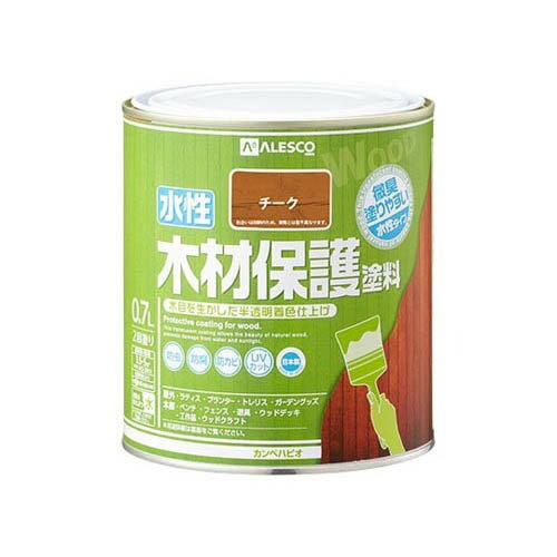 水性木材保護塗料 チーク 0.7L 647653511007