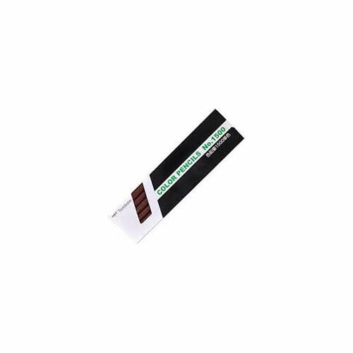 色鉛筆 1500 単色 ちゃいろ 茶色 1ダース (12本入) 1500-31