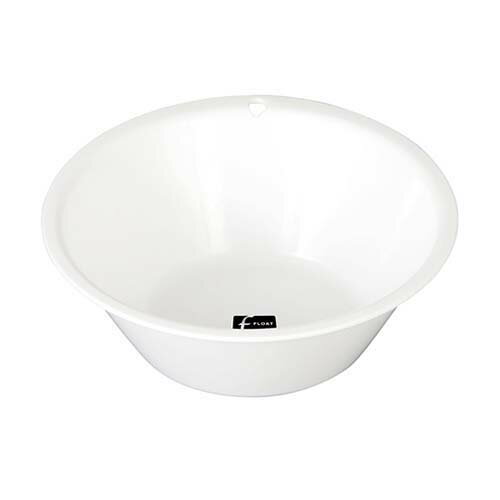 洗面器 約直径270*95mm ホワイト 07745