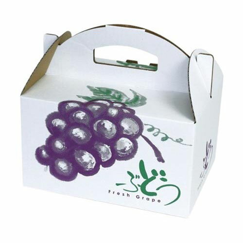 青果用贈答箱 ぶどうの里 手提 大 50枚 L-2306