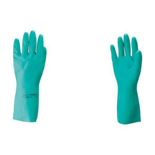 耐油・耐薬品ニトリル手袋 アルファテック ソルベックス 中厚手 37-175 Lサイズ 37-175-9