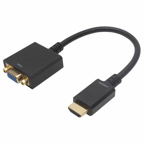 HDMI��VGA�Ѵ������ץ� 15cm HDMI���� to VGA�᥹ HAVGF-707BB