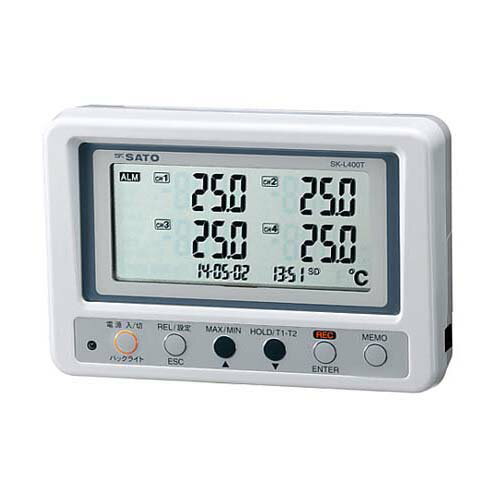 4ch温度ロガー SK-L400T...