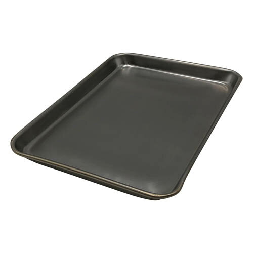 頑固な汚れも水で落とせる浅型バット 222*157*16mm 9インチ