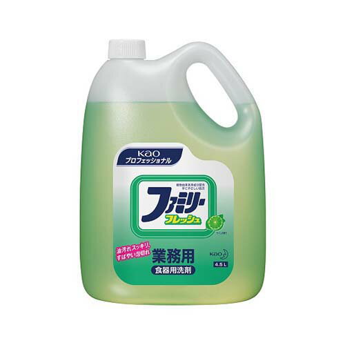 食器用洗剤ファミリーフレッシュ 業務用 4.5L 173849