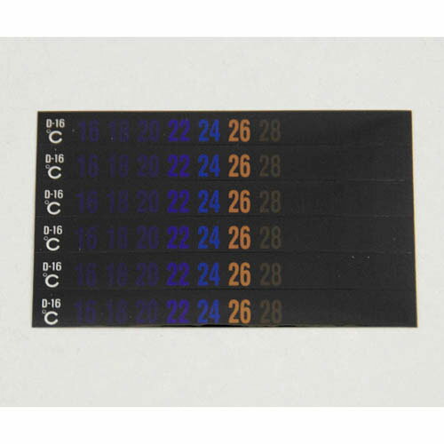 デジタルサーモテープ(R)(可逆性) 30入 D-16 1箱(30枚入)