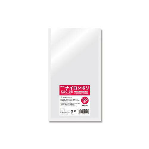 HEIKO ポリ袋 ナイロンポリ K20-35 100枚 006679817