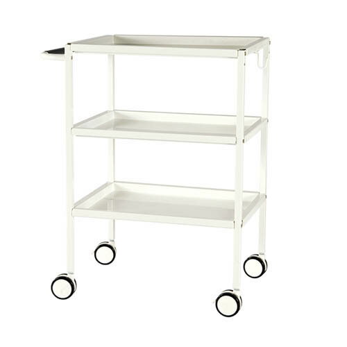 スチールワゴン ホワイト 650*400*798mm RFWG2-STWH