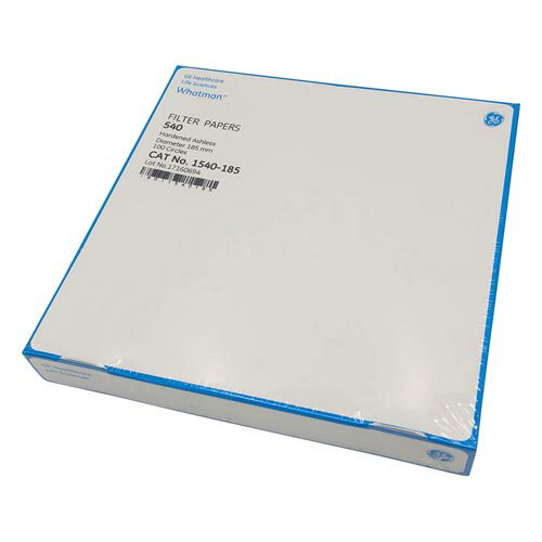 定量濾紙 円形No.540 18.5cm 100枚入 1540-185