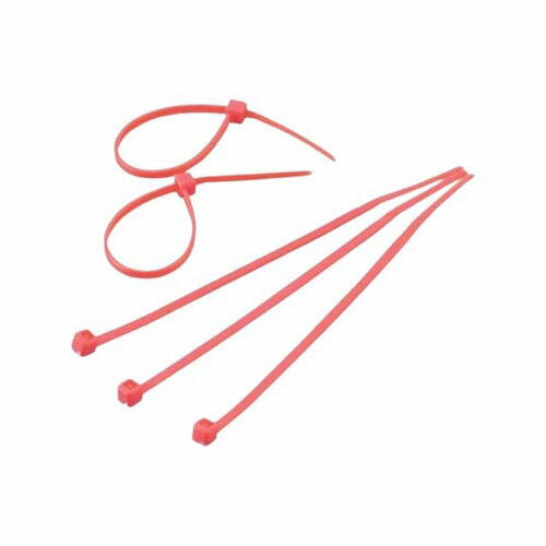 ケーブルタイ 幅8.0mmX長さ550mm最大結束直径160 赤 1袋 (100本入) TRCVR-550R