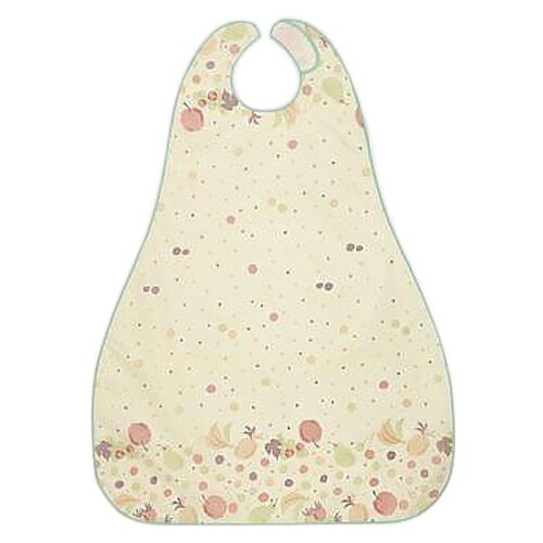 食事用エプロンII ロングタイプ シャーベットグリーン 6068