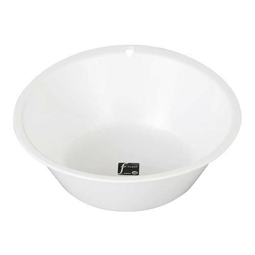 洗面器 約直径310*100mm ホワイト 07741
