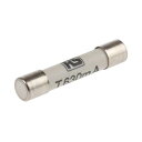 セラミック管ヒューズ 630mA (タイムラグ) 6.3x32mm 500V ac 1袋 (10個入) 414-409