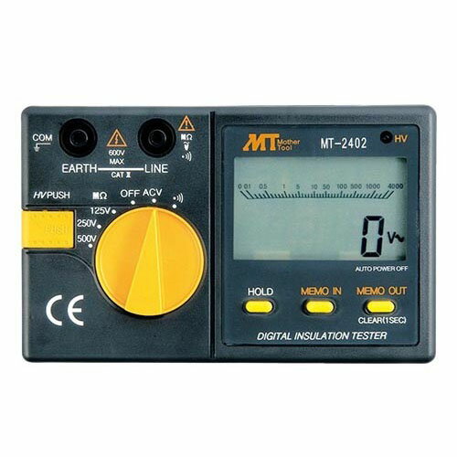 3レンジデジタル絶縁抵抗計 MT-2402