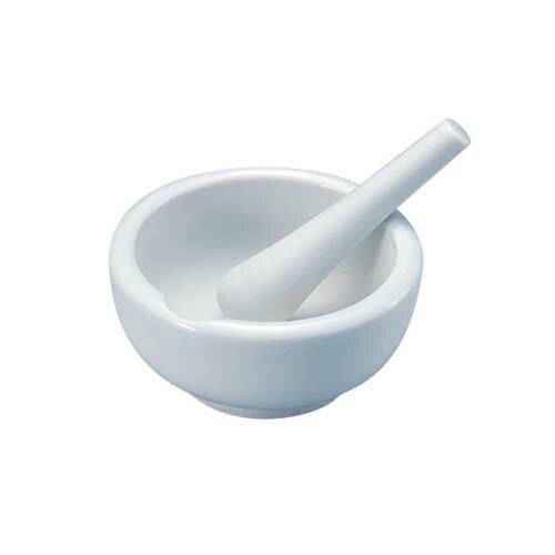 磁製乳鉢 φ60mm 乳棒付き