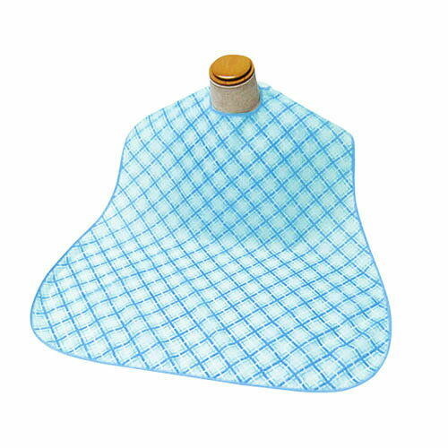 エコノミー食事用エプロン ブルー 3002