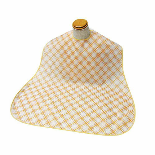 エコノミー食事用エプロン オレンジ 3002