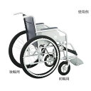 車椅子車輪カバー (ノンスリップ&防水) 後輪用 1袋(2枚入)
