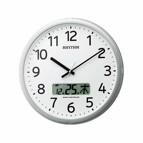電波時計 (プログラムチャイム付) 4FNA01SR19