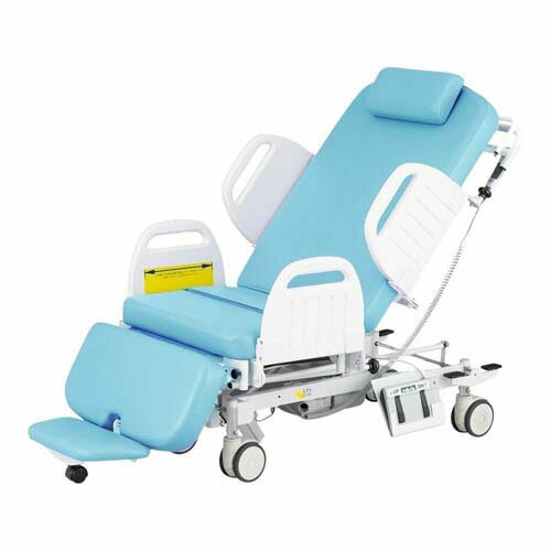 移動式検査台 (GRACEII (グレイス2) ) バッテリー無し・フットスイッチ付き スカイブルー TR-A03W-SB