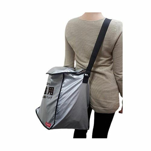 避難用キャリー収納バッグ シルバー 01-118