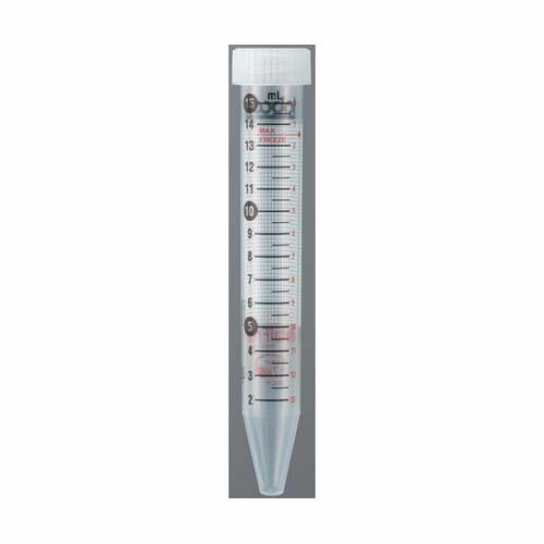 遠沈管 15mL メタルフリータイプ (バルク) ミニパック 50本入 3134-345MP