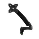 1面液晶モニターアーム/壁面固定方式/VESA規格34インチディスプレイ対応 ARMPIVWALL