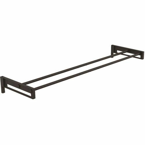 ランドリーホルダー＆ポールセット S 2本 ブラック TGS52006BK