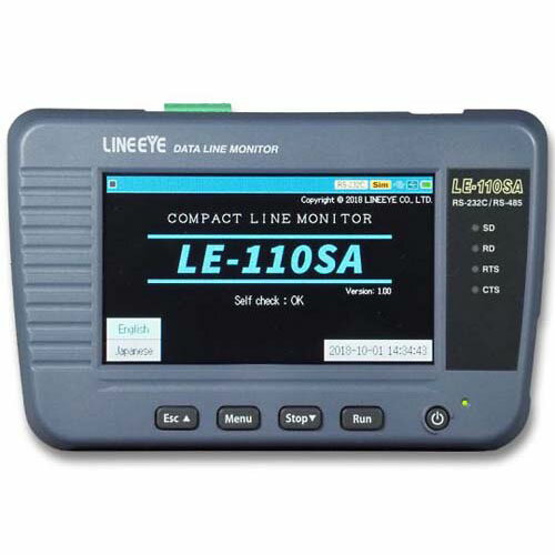 データラインモニター RS-232C、RS-422／485対応 LE-110SA