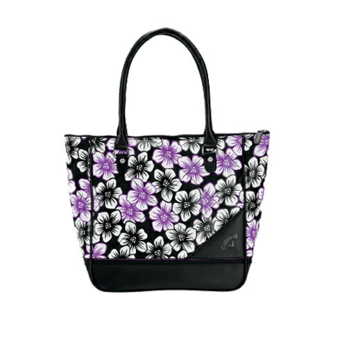 レア！日本未発売モデル！ 「Callaway Uptown Large Women's Tote Bag」 サイズ:12"(約30cm)x 15.5"(約39cm)x 5"(約12cm) カラー：Black/Coral,Black/Purple ※こちらの商品にはネームプレートは付属しておりません USモデル