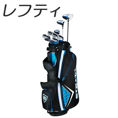 在庫あり！【レフティモデル】Callaway Strata 12-Piece Men's Set キャロウェイ ストラータ 12ピース メンズ ゴルフクラブ セット