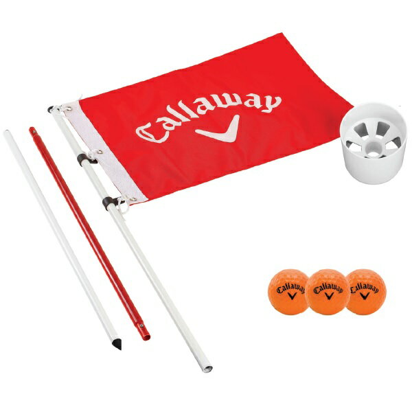 Callaway Closest-To-The-Pin Game Flag Pole & Cup Set キャロウェイ クラウシィスト トゥ ザ ピン ポール & カップセット