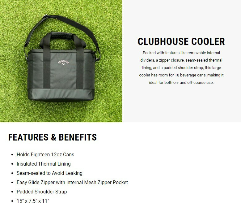 �߸ˤ��ꡪCallaway Clubhouse Cooler Bag ����������� ����֥ϥ��� �����顼�Хå�