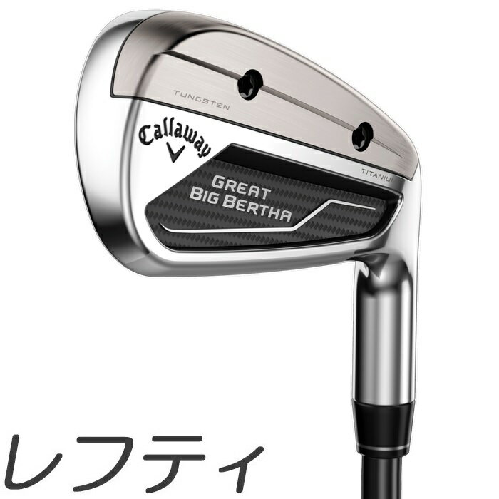 【レフティモデル】Callaway Great Big Bertha 23 Iron キャロウェイ グレート ビッグバーサ 23 アイアン 6本セット メーカーカスタムシャフトモデル