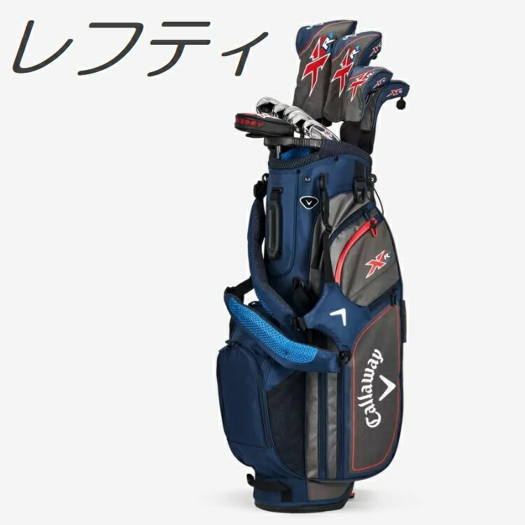 Callaway XR Complete Set！！ ：スペック： セット内容：1W,3W,4H,5H,6I〜9I,PW,AW,SW,Putter(12本セット） シャフト：1W,3W,4H,5H (Callaway XR Graphite S-Flex) アイアン (Callaway オリジナルスチールシャフト S-Flex)ヘッドカバー(1W,3W,4H,5H、Putter) スタンドバッグ(レインフード付) USモデル