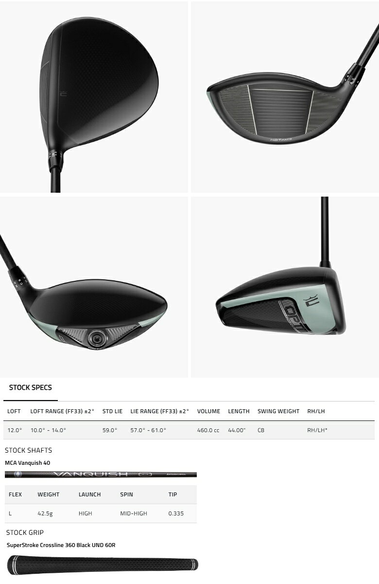 Cobra Golf Womens OPTM MAX-K Driver コブラゴルフ レディース オプティム マックス K ドライバー