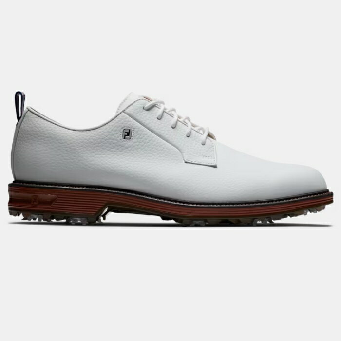 FootJoy Premiere Series - Field Golf Shoes (White / Brick) フットジョイ フィールド ゴルフ シューズ 53922