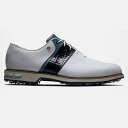 FootJoy Premiere Series - Packard Shoes (White / Navy) フットジョイ パッカード ゴルフ シューズ 542...