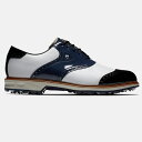 FootJoy Premiere Series - Wilcox Golf Shoes (White / Navy Patent / Black Patent)...