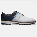 FootJoy Premiere Series - Packard Shoes (White / Blue) フットジョイ パッカード ゴルフ シューズ 543...