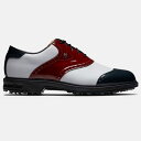 FootJoy Premiere Series - Wilcox Golf Shoes (White / Red / Navy) フットジョイ ウィルコックス ゴルフ シューズ 54522