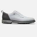 FootJoy Premiere Series - Field LX Golf Shoes (White / Grey) フットジョイ フィールド LX ゴルフ...