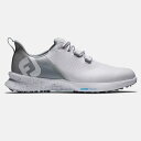 FootJoy FJ Fuel Golf Shoes - White / Grey tbgWC FJ t[G St V[Y 55427