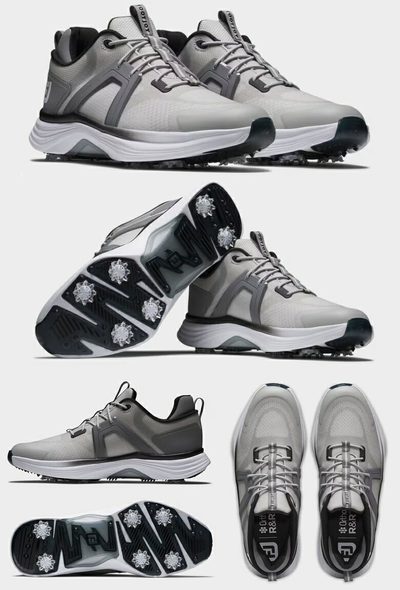 FootJoy HyperFlex Golf Shoes (Grey) フットジョイ ハイパーフレックス ゴルフ シ...