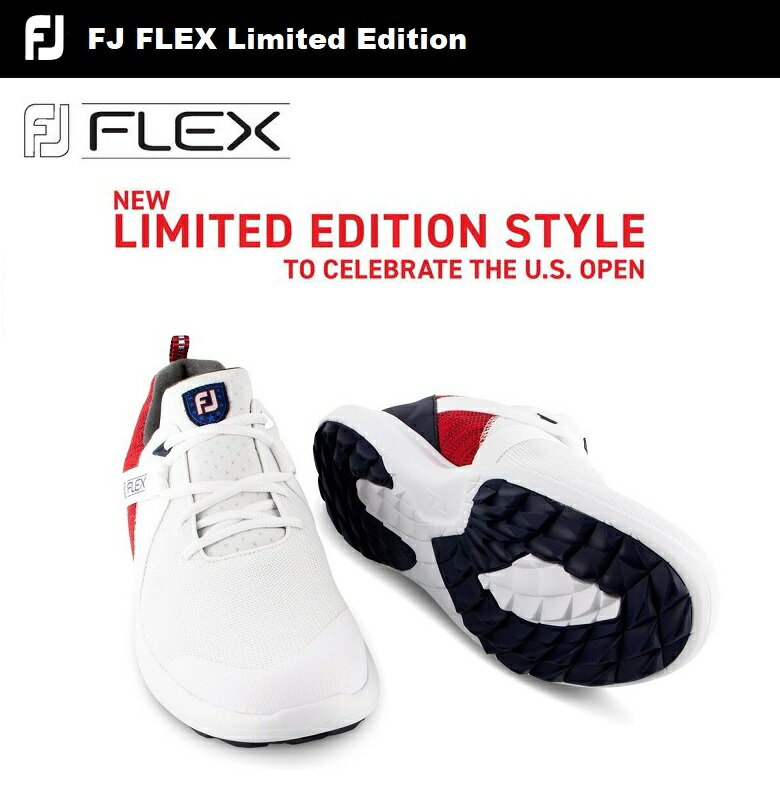 FootJoy FJ FLEX US Open Limited Edition Golf Shoes フットジョイ フレックス リミテッド エディション ゴルフ シューズ 2