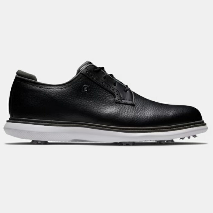 【スーパーSALE限定！店内3個購入で最大10倍】FootJoy Traditions Blucher Golf Shoes (Black) フットジョイ トラディションズ ブルーチャー ゴルフ シューズ 57939
